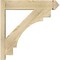 Ekena Millwork Merced Rough Sawn Arts and Crafts Outlooker, Douglas Fir, 6"W x 26"D x 26"H OUT06X26X26MRC03RDF - alternate 4